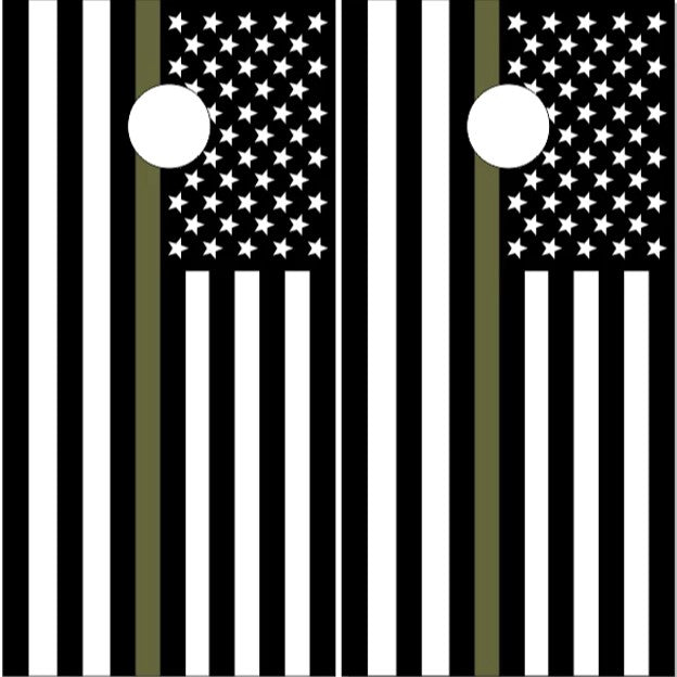 Thin Green Line Military